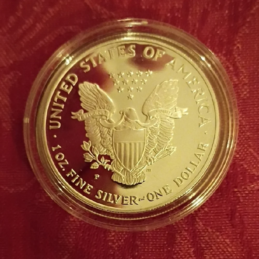 1997 Silver American Eagle Dollar Ultra-Cameo Proof Ms-70